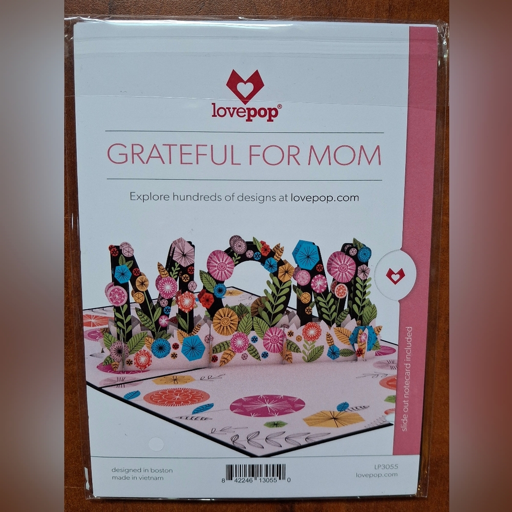 Lovepop Grateful for Mom Card